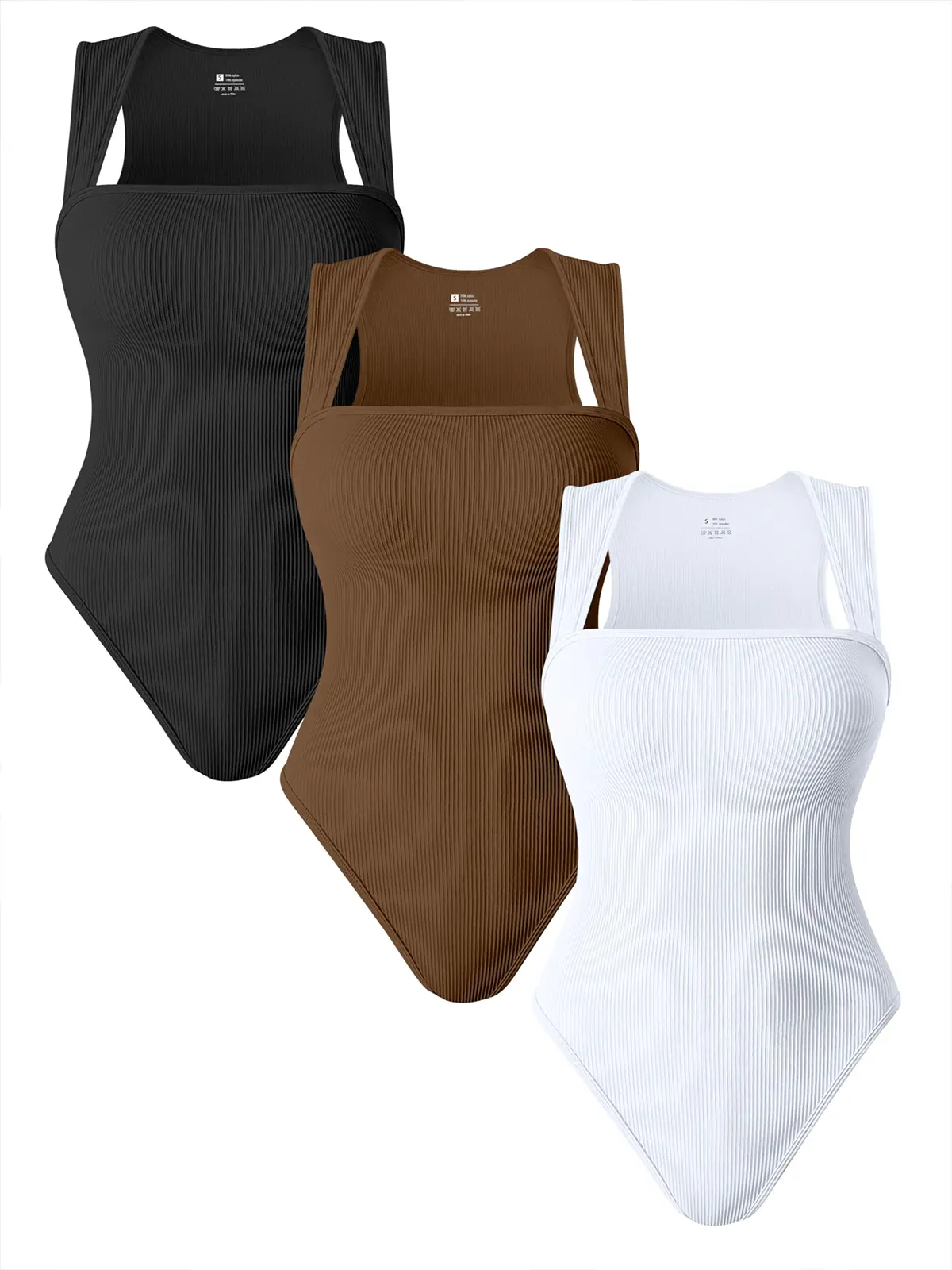 🔥LAST DAY 90% OFF🔥Ribbed Sleeveless Bodysuit