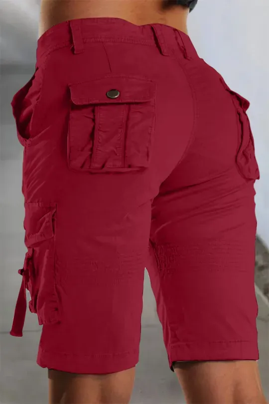 🔥LAST DAY 90% OFF🔥Flap Pocket Design Bermuda Cargo Shorts