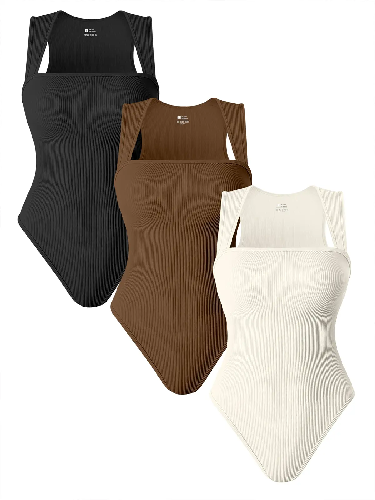 🔥LAST DAY 90% OFF🔥Ribbed Sleeveless Bodysuit
