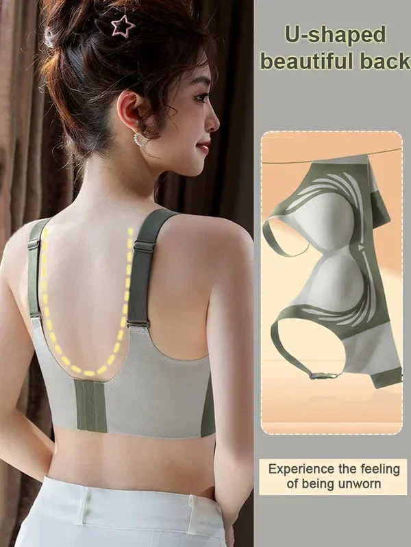 💖Today's Promotion🔥Super gather bra | Wireless Push-up Bra(Buy 8 PACK Free Shipping)
