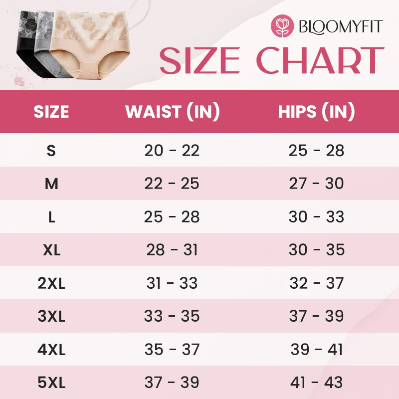 7-Pack Only $23.96! 🔥Clearance sale, limited stock 🔥BloomyFit - High Waist Antibacterial Panties(Buy 2 Free Shipping)