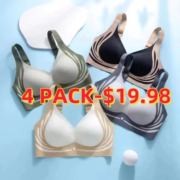 💖Today's Promotion🔥Super gather bra | Wireless Push-up Bra(Buy 8 PACK Free Shipping)