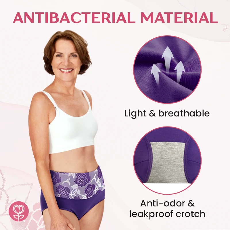 7-Pack Only $23.96! 🔥Clearance sale, limited stock 🔥BloomyFit - High Waist Antibacterial Panties(Buy 2 Free Shipping)