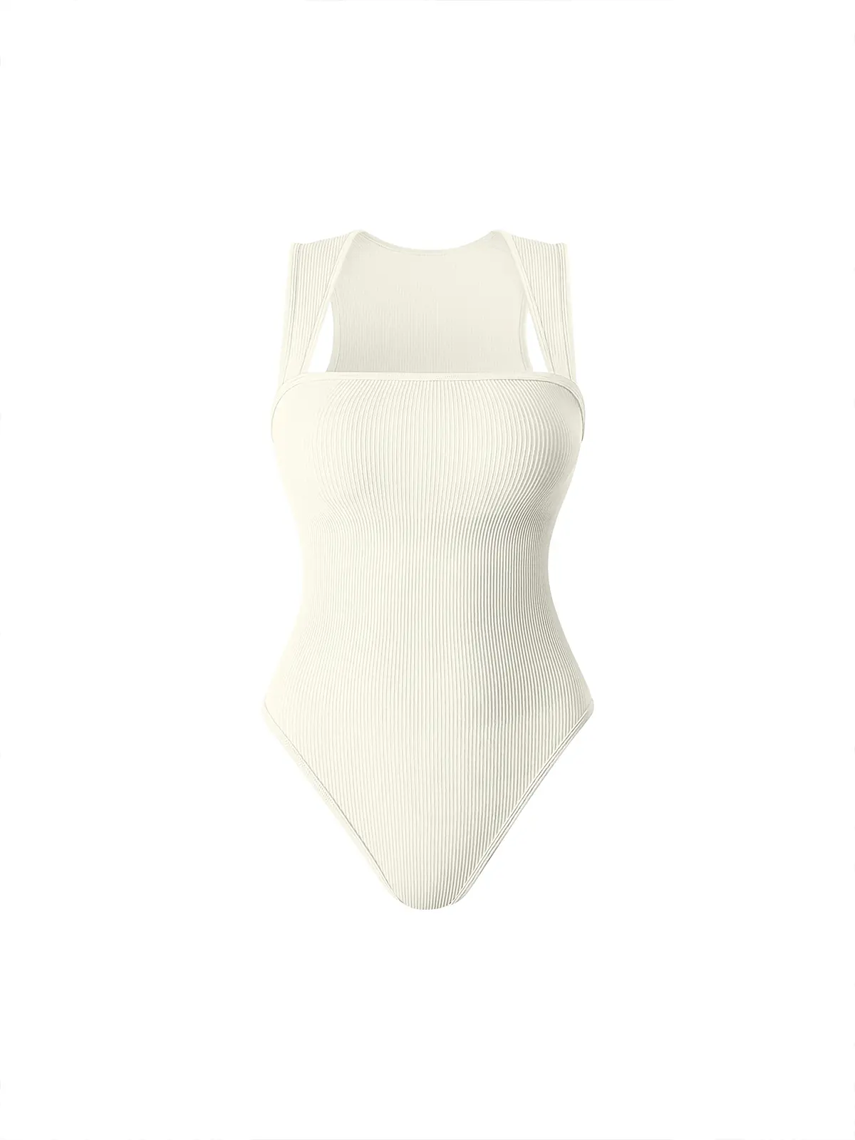 🔥LAST DAY 90% OFF🔥Ribbed Sleeveless Bodysuit