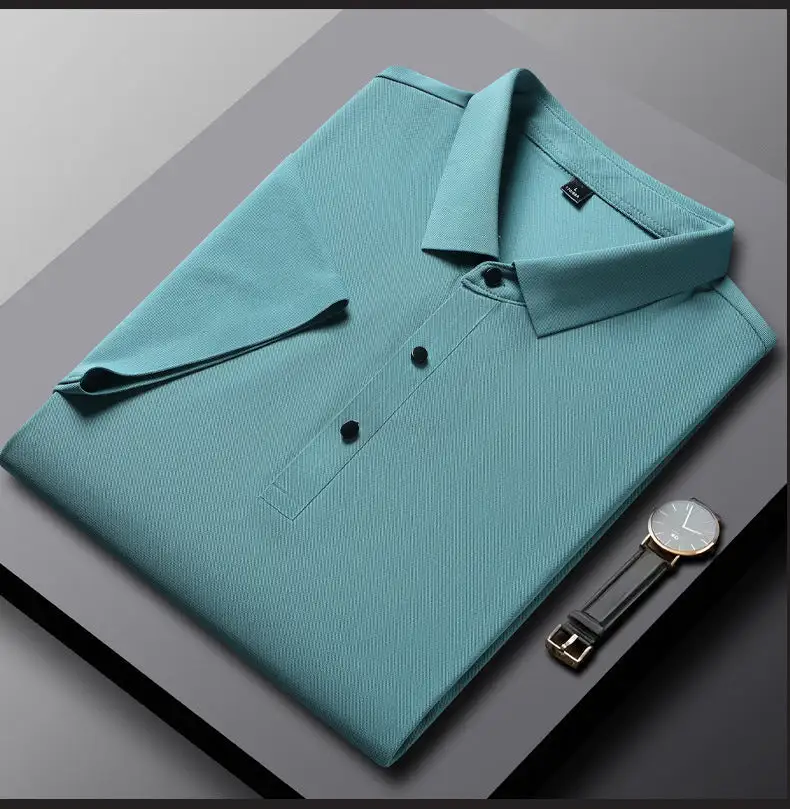 8 PACK-🎁 Men's business casual short sleeve polo shirts👕