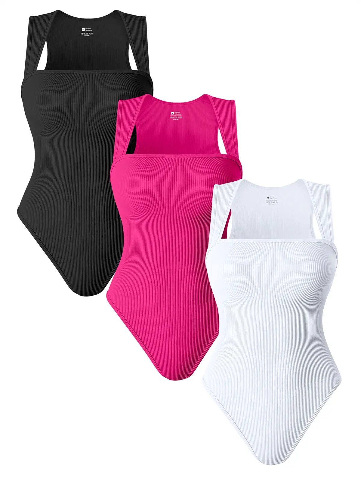 🔥LAST DAY 90% OFF🔥Ribbed Sleeveless Bodysuit