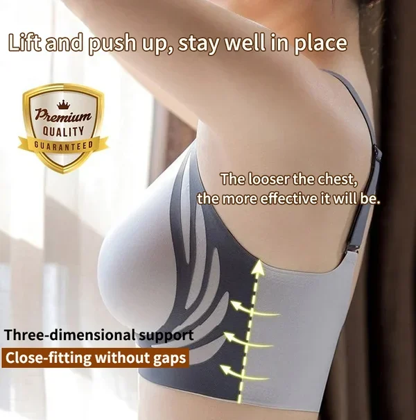 💖Today's Promotion🔥Super gather bra | Wireless Push-up Bra(Buy 8 PACK Free Shipping)