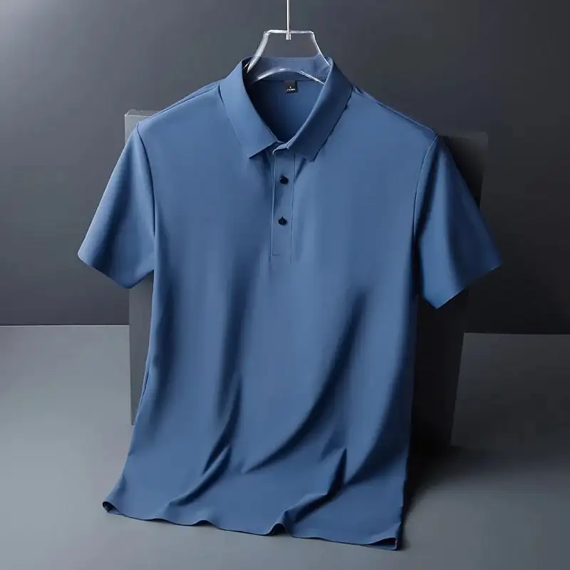 8 PACK-🎁 Men's business casual short sleeve polo shirts👕