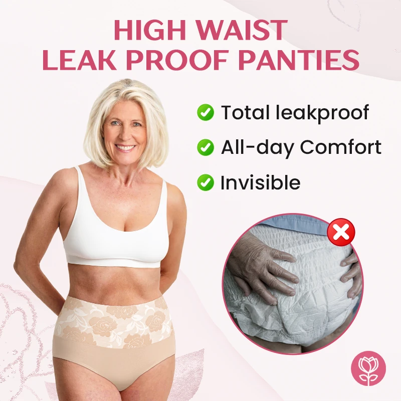 7-Pack Only $23.96! 🔥Clearance sale, limited stock 🔥BloomyFit - High Waist Antibacterial Panties(Buy 2 Free Shipping)