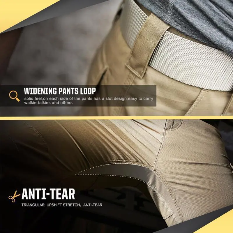 Men's Urban Pro Stretch Tactical Trousers Dark Multicam